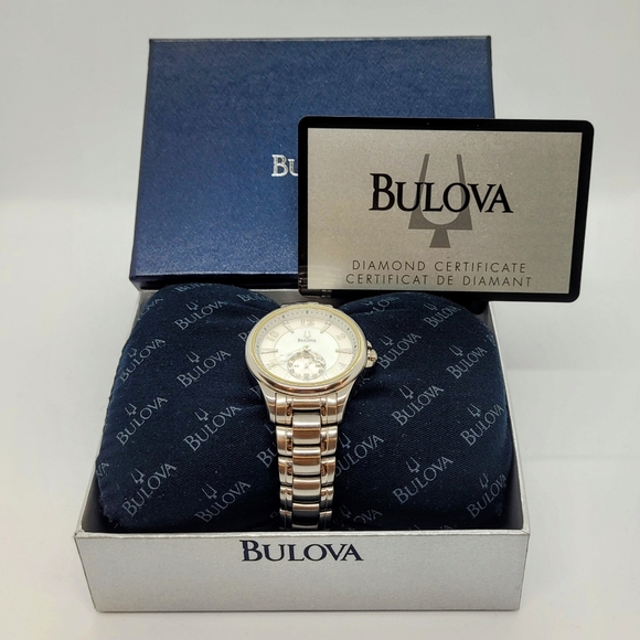 Bulova Women's 96P116 Adventurer Mother of Pearl Dial Watch - Picture 7 of 7